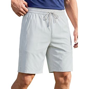 Men's Athletic Shorts Lightweight Stretch Drawstring Workout Gym
