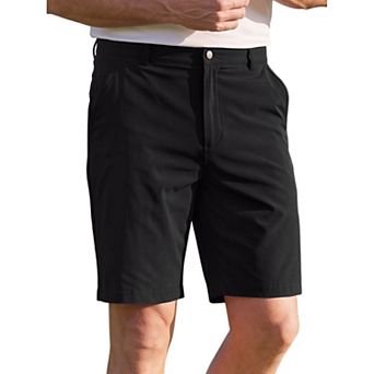 Men's Golf Shorts Flat Front Pockets Stretch Summer Work Outdoor