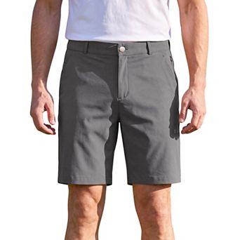 Men's Golf Shorts Flat Front Pockets Stretch Summer Work Outdoor