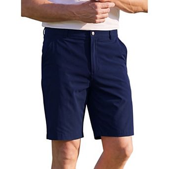 Men's Golf Shorts Flat Front Pockets Stretch Summer Work Outdoor