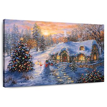 Christmas Cottage I Wall Art