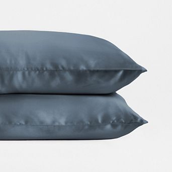 Home Collection Mulberry Silk Zippered Pillowcase 2-Pack Set