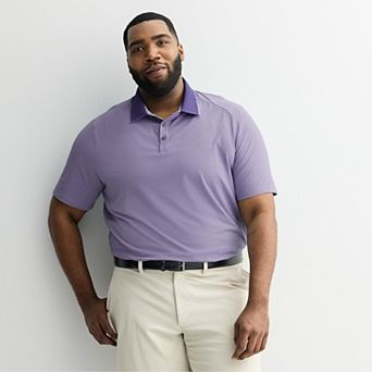 Big & Tall FLX Textured Golf Polo
