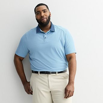 Big & Tall FLX Textured Golf Polo