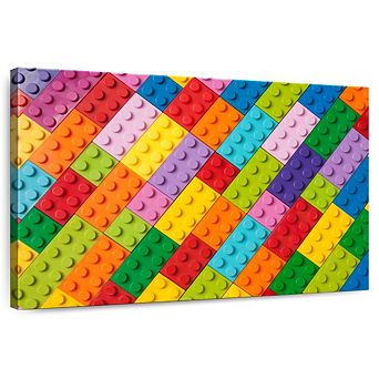 Colorful Legos Wall Art
