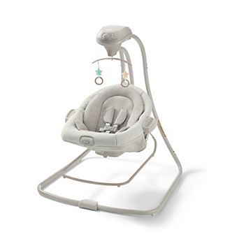 Graco® DuetConnect LX Baby Swing & Bouncer with 6 Swing Speeds & 2 Vibration Settings