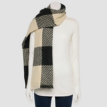 Women's LaValentina Classic Buffalo Check Scarf