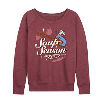 Women's Disney / Pixar's Ratatouille "Soup Season" Remy French Terry Long Sleeve Tee