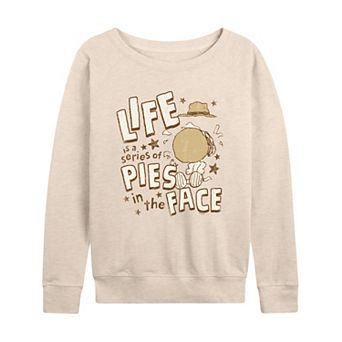 Women's Peanuts Spike French Terry Long Sleeve Tee