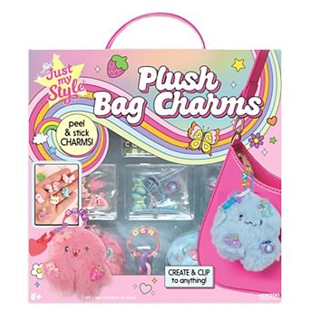Just My Style Just My Style DIY Plush Bag Charms Craft Kit