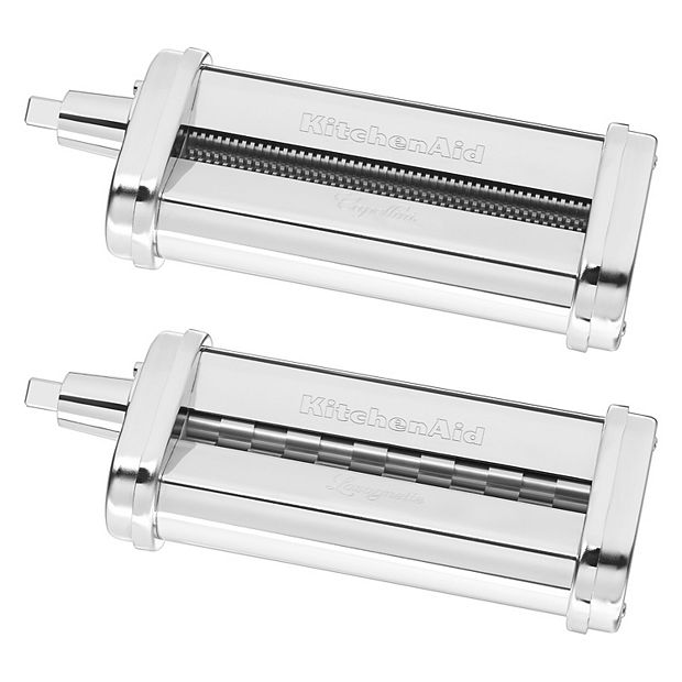 KitchenAid Residential Stainless Steel Pasta Roller and Cutter Set
