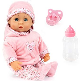 Bayer First Words Baby Doll 15-Inch Interactive Baby Doll