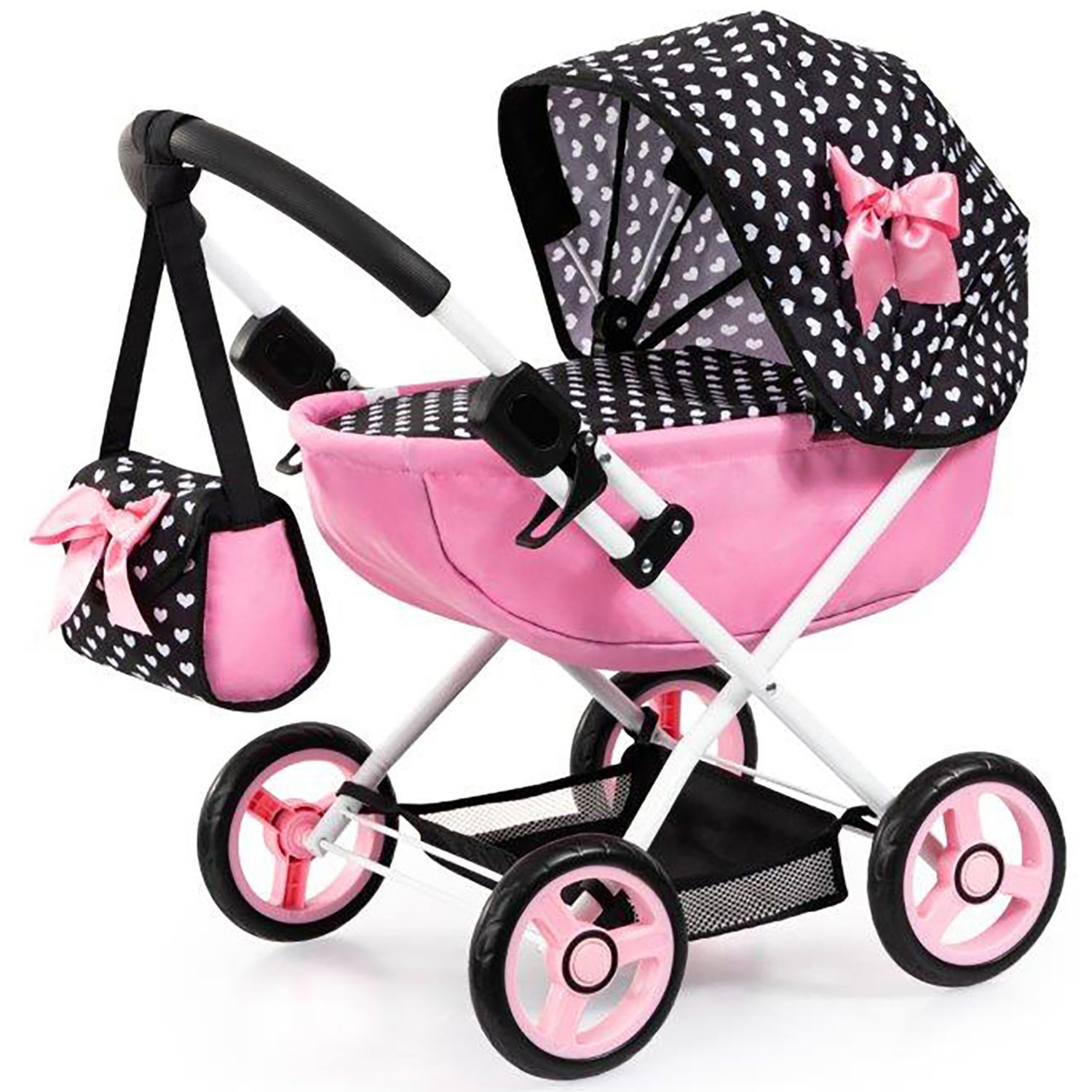 Детские аксессуары для кукол Bayer Design Dolls Pram Cosy Doll Stroller with Bag