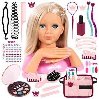 Bayer Charlene Styling Head Doll Magic Nails Nail Art Kit
