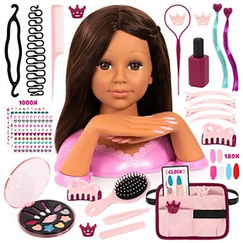 Bayer Charlene Styling Head Doll Magic Nails Styling Set