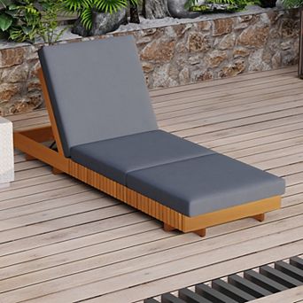 Pnronnc Lounge Chaise with Cushion
