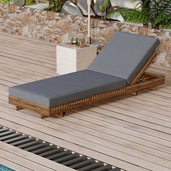 Pnronnc Patio Chaise Sun Lounger
