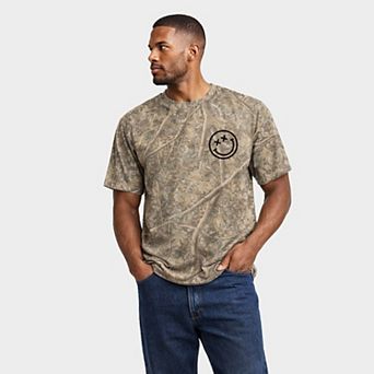 S.W.Smiley Certified Menace - Men's Heavyweight Camo Tee