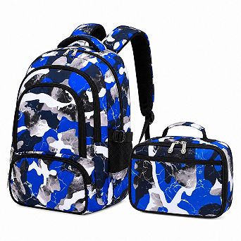 Lightweight Nylon School Backpack With Padded Straps For School Travel Outdoor