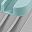 White Grey Teal