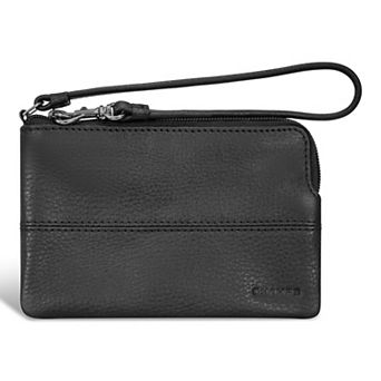 Champs Onyx Collection RFID-Blocking Leather Wristlet
