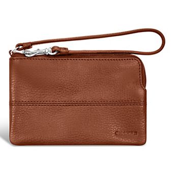 Champs Onyx Collection RFID-Blocking Leather Wristlet