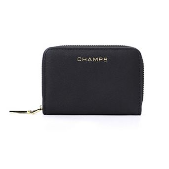 Champs Iconic Collection Palm RFID-Blocking Zip-Around Wallet