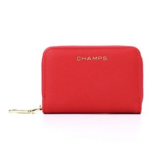 Champs Iconic Collection Palm RFID-Blocking Zip-Around Wallet