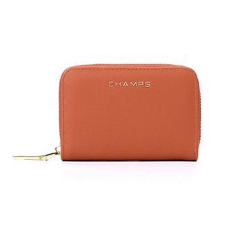 Champs Iconic Collection Palm RFID-Blocking Zip-Around Wallet