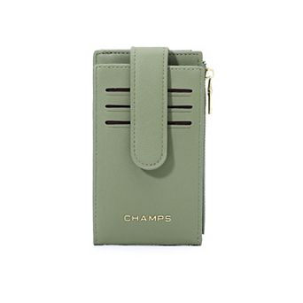Champs Iconic Collection Yoga Slim RFID-Blocking Cardholder Wallet