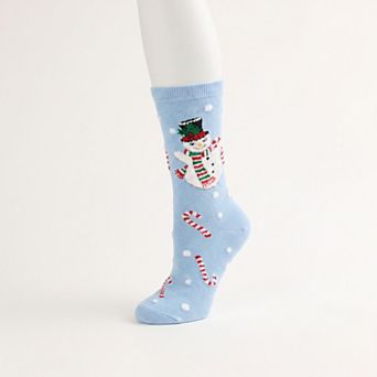 Women's SHINE Holiday Crew Socks
