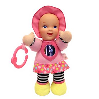 Goldberger Doll Baby's First Mirror Doll with Heart-Shaped Mirror
