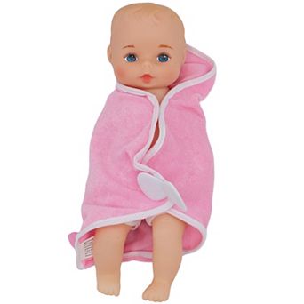 Goldberger Doll Bathtime Baby Softina 11-Inch Feel So Real Skin Doll