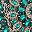 Silver Dark Green
