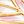 Gold Tone Pink