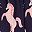 Navy Unicorn Print