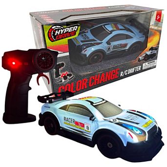 Hyper Drive RC Drifter Car Color Change Remote Control Vehicle