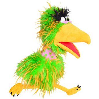 Living Puppets Pickle The Bird 18-inch Plush Hand Puppet