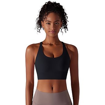Women's Cross-Back Sports Bra, Yoga & Fitness Workout Top