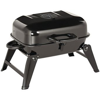 YIORTWO 14 Inch Portable Charcoal Grill with Folding Legs for Camping Picnic BBQ
