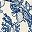 Blue Toile