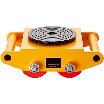 YIORTWO 4 Pack 8 Ton Industrial Machinery Skate Dolly with 360 Rotating Anti Slip Pad