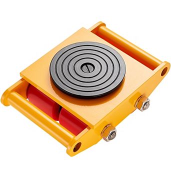 YIORTWO 6 Ton Industrial Machinery Skate Dolly with 360 Degree Rotating Anti Slip Pad