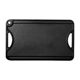 YIORTWO 14 x 8.5 Inch Reversible Cast Iron Grill Griddle Pan for BBQ Camping Kitchen