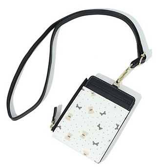 Women's Rfid Blocking Lanyard Wallet with 6 Card Slots, for Daily Travel Shopping