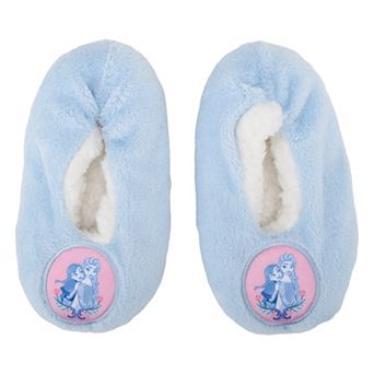 Toddler Girls Disney’s Frozen's Elsa and Anna Snuggle Toe Slippers