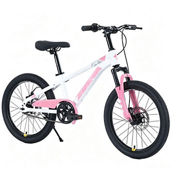 KTMBDW Mountain Bike, 20 Inch MTB for Boys and Girls Age 7-10 Years
