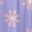 Blue Flower Print
