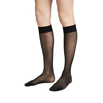 Womens Sheer Knee Highs Smooth Soft Stretchable Comfortable All Day Wear