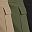 Black Army Green Khaki